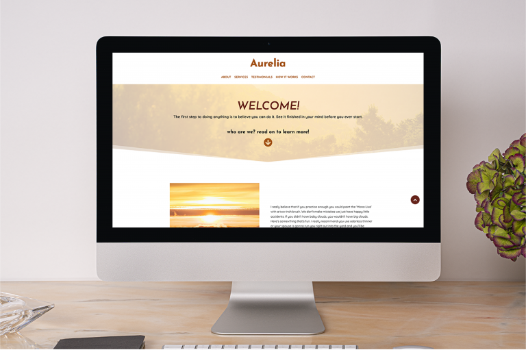 Aurelia WordPress Template